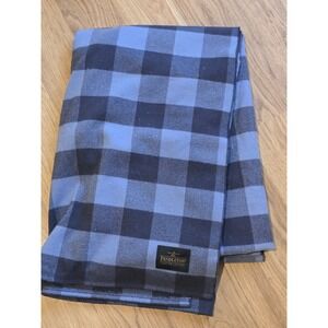 Pendleton Blue & Navy Buffalo Plaid Throw Blanket 52" X 70" 100% Polyester Cozy